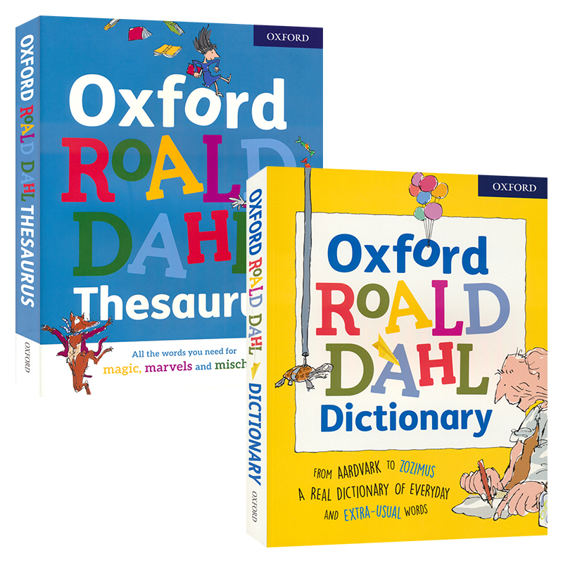 Oxford Roald Dahl Dictionary Thesaurus 牛津罗尔德·达尔词典 同义词词典 词汇 英语学习工具书 提升英语阅读写作能力 英文原版