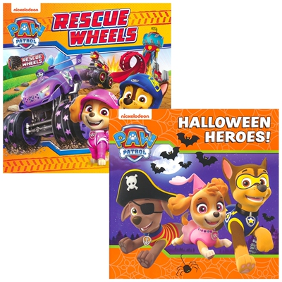 【自营】Paw Patrol Halloween Heroes Rescue Wheels 汪汪队立大功 万圣节英雄 救援车 官方授权 温馨友谊故事绘本 英文原版进口