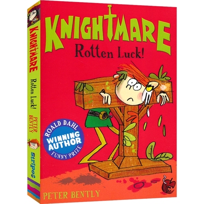 Knightmare 04 Rotten Luck! 骑士恶梦 倒霉透顶！幽默搞笑桥梁书 英文课外读物 奇幻冒险 英文原版进口图书