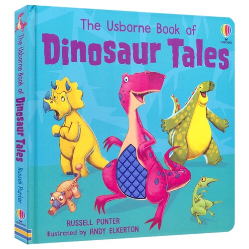 【自营】The Usborne Book of Dinosaur Tales 尤斯伯恩 恐龙故事合集 全彩插图 幼儿故事读物 亲子互动 3-6岁 英文原版进口图书