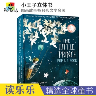 Pop 进口儿童图书 英文原版 经典 Little Prince 文学名著 Book 绘本 The 小王子立体书 英语启蒙读物 图画故事书