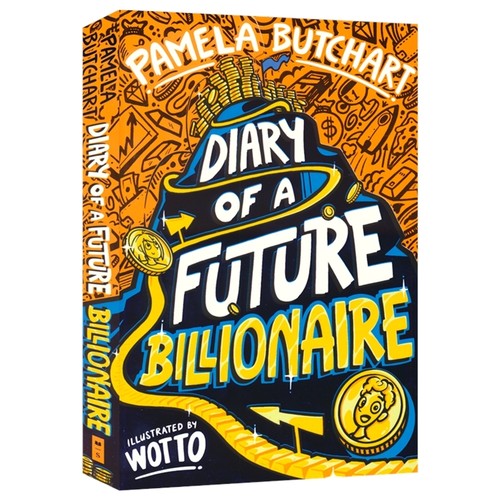 Diary of a future billionaire 未来亿万富翁日记 获奖作家帕梅拉 课外读物 英文原版进口儿童图书