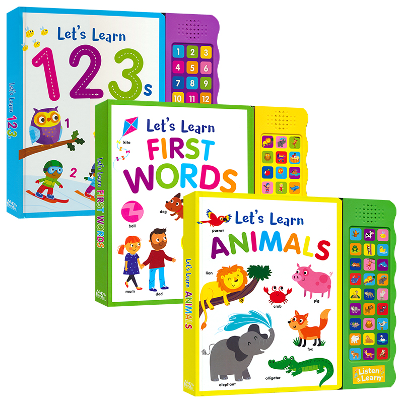 幼儿数学启蒙发声书亲子互动