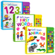 动物发声书 5岁 Words 英文原版 进口图书 123 Animals Learn Let 英文单词 幼儿园读物 亲子互动 First 幼儿数学启蒙