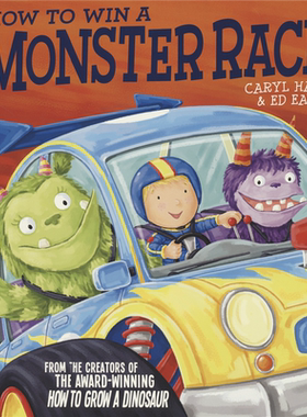 How To Win A Monster Race 如何赢得怪物赛车比赛 奇幻故事 正能量主题 英语学习 趣味故事绘本 幼儿早教 英文原版进口儿童图书
