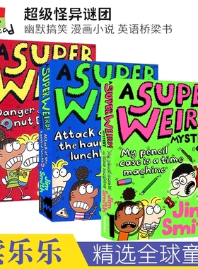 A Super Weird Mystery 超级怪异谜团 推理漫画小说 幽默搞笑英语桥梁书 Barry Loser作者新作 小学课外读物 英文原版进口儿童图书