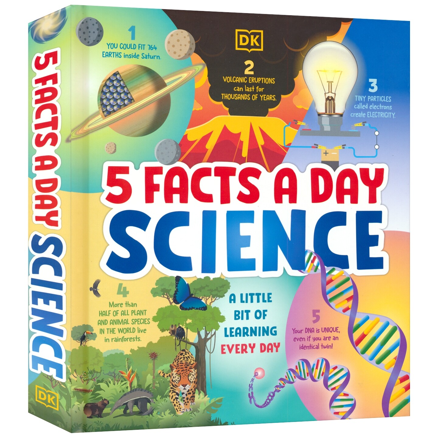 【自营】DK 每日一学 5 Facts a Day Science 儿童知识绘本 自然科学读物 科普百科图书 精装 英文原版进口童书