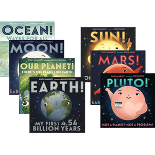 Our Universe 宇宙元素的自白 太阳地球月球火星海洋 自然科学 儿童科普绘本 英语课外百科读物 英文原版进口图书