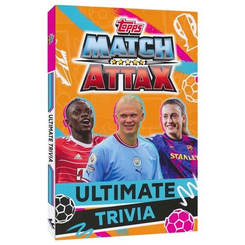 Match Attax Ultimate Trivia 球星卡 终极问答 益智活动 英文原版进口儿童图书