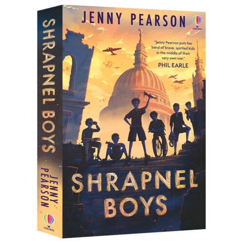 Usborne Shrapnel Boys 尤斯伯恩 弹片少年 章节书 战争小说 青少年英语课外读物 英文原版进口儿童图书