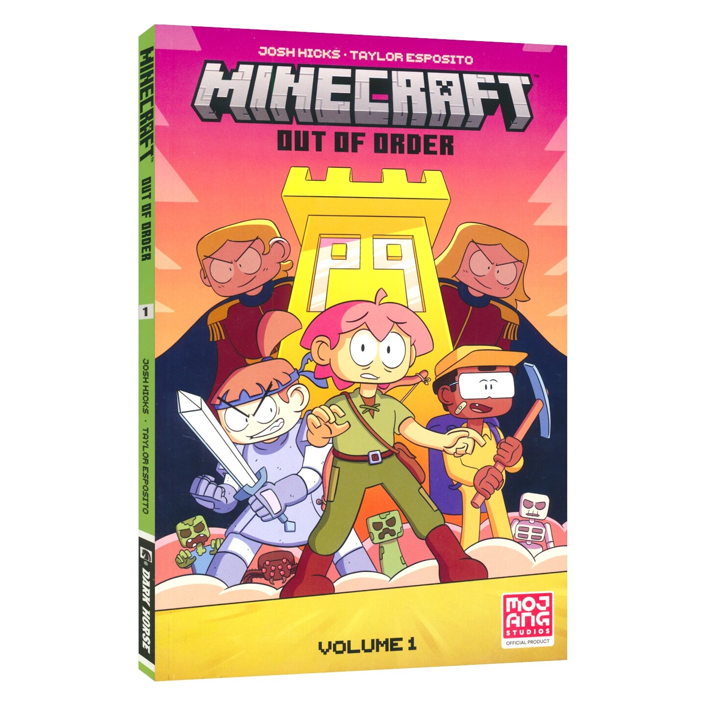 Minecraft Out of Order Volume 1 Josh Hicks 我的世界 失常 卷1 全彩漫画小说 青少年英语课外读物 英文原版进口儿童图书