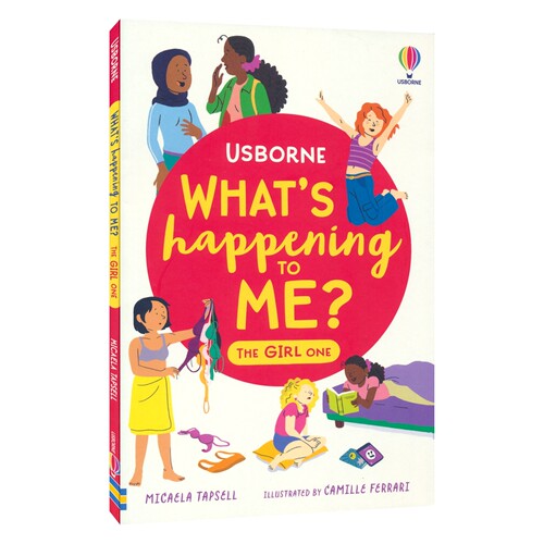 Usborne What's Happening to Me Girl 我的身体怎么了女生版 英文原版进口图书 性教育 青春期成长指南 儿童科普 生理知识