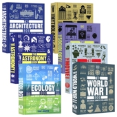 Ideas 英文原版 Simply DK大概念简单解读 生态建筑天文神话电影社会学一战历史 Big 学习工具 Explained 视觉图解百科 进口图书