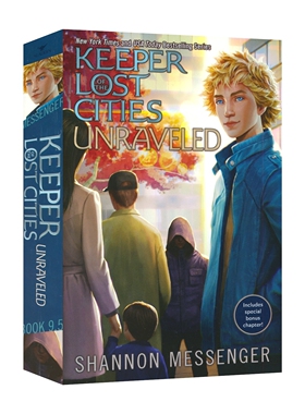 Keeper of the lost cities 9.5 Unraveled 失落城市的守护者9.5 解谜 章节小说 青少年英语课外读物 英文原版进口儿童图书