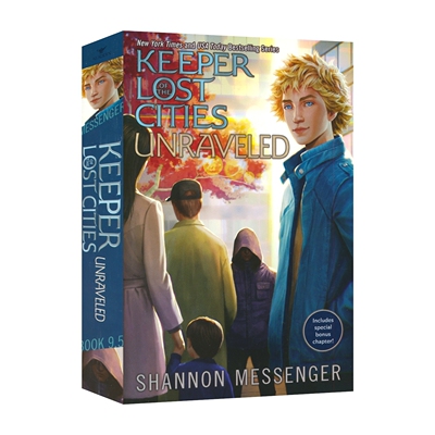 Keeper of the lost cities 9.5 Unraveled 失落城市的守护者9.5 解谜 章节小说 青少年英语课外读物 英文原版进口儿童图书