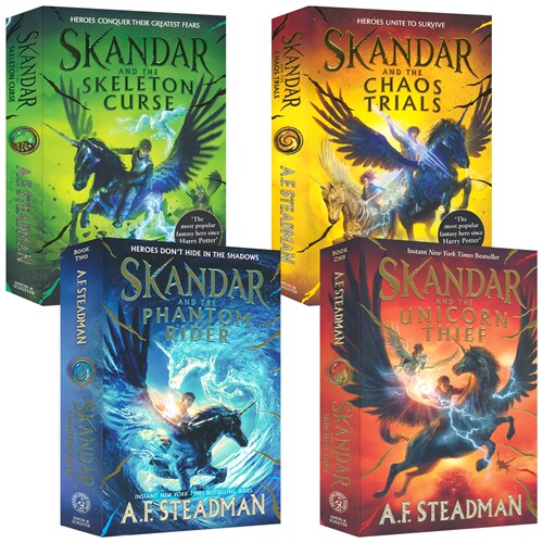斯坎达和独角兽贼英文章节书