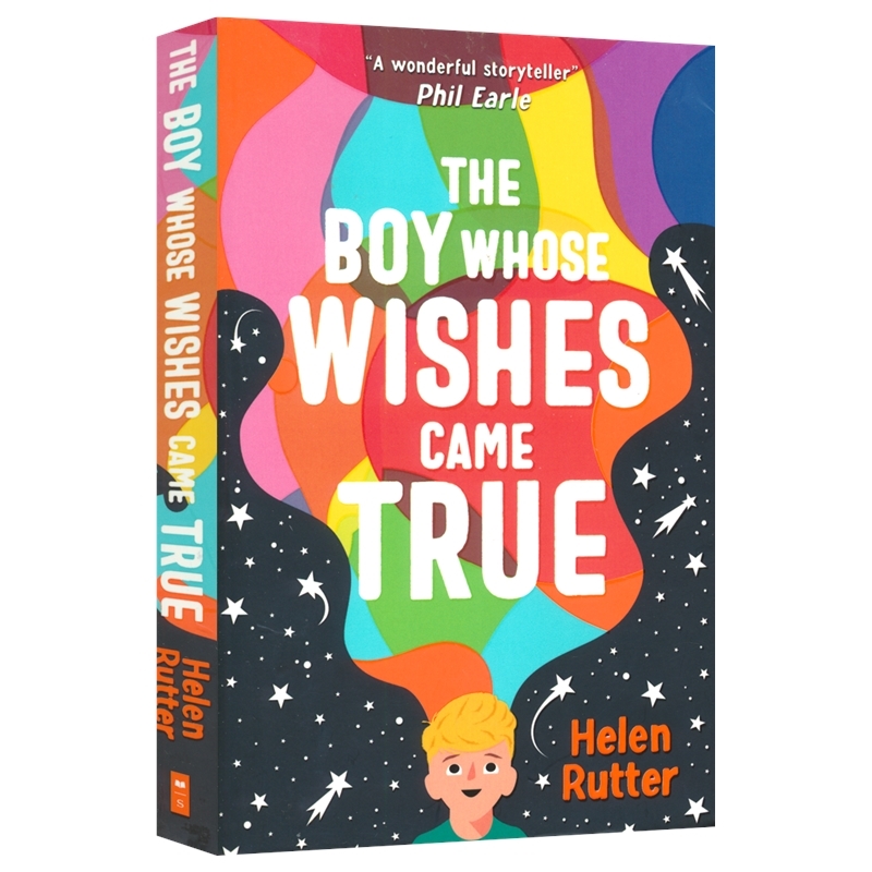 The Boy Whose Wishes Came True 那个愿望成真的男孩 英语章节小说 校园欺凌 家庭重组 自我成长 幽默治愈 英文原版进口儿童特色