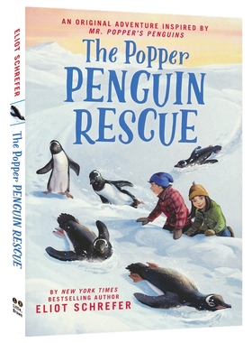 The Popper Penguin Rescue 波普尔企鹅拯救计划 章节小说 小学英语课外读物 英文原版进口儿童图书