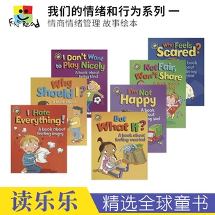 Collection 情绪和行为系列一 Emotions Behavior 害怕 进口书 Our 焦虑 and 故事绘本 情商情绪管理 我们 英文原版 应对生气