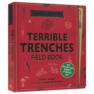 Horrible Histories Trenches Field Book 可怕的历史 一战历史 战壕 精装翻翻书 7岁+ 趣味科普历史读物 英文原版进口图书
