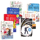 进口儿童图书 Minister Accidental The 英国畅销儿童幽默章节书 Prime 首相系列7册 英文原版 意外 青少年英语课外读物