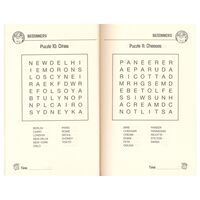 Christmas Crosswords  Wordsearches For Kids 儿童圣诞主题 填词和找词游戏 纵横填词 单词搜索 趣味解谜益智活动 英文原版图书 thumbnail 8