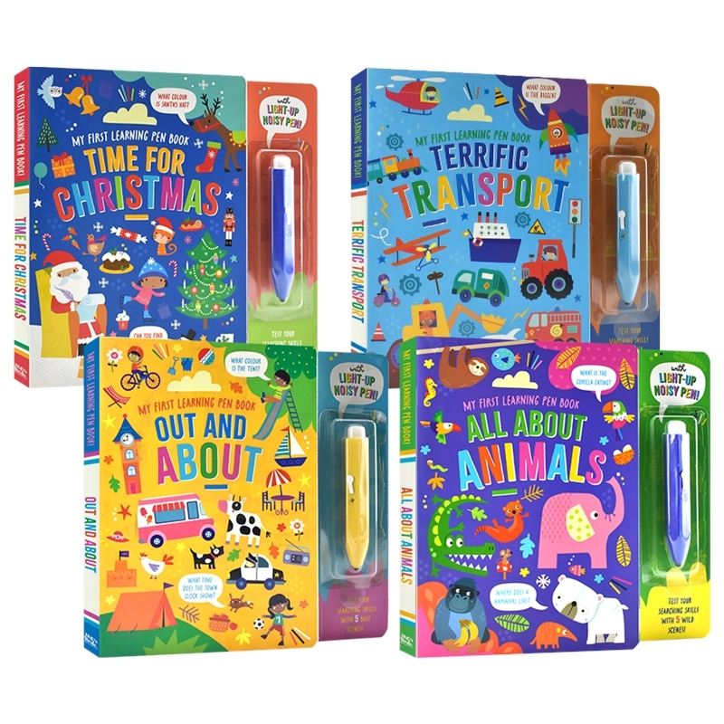 圣诞节幼儿声光点读书