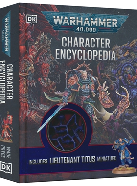DK Warhammer 40,000 Character Encyclopedia 战锤 40000 角色百科全书 精装 儿童英语读物 全彩插图百科 12岁+英文原版进口图书