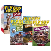 Level Guy 学乐苍蝇小子百科英文绘本15册 Fly Reader 儿童英语科普绘本分级阅读 Presents Scholastic 英文原版 进口图书