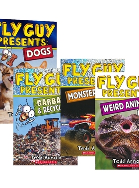 学乐苍蝇小子百科英文绘本15册 Scholastic Reader Level 2 Fly Guy Presents 儿童英语科普绘本分级阅读 英文原版进口图书