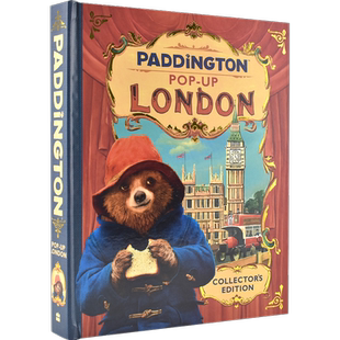 帕丁顿熊伦敦立体书 Paddington Pop-Up London 英文原版儿童读物 精装收藏版 著名欧洲建筑 英国打卡景点  伦敦塔桥 皮卡迪利广场
