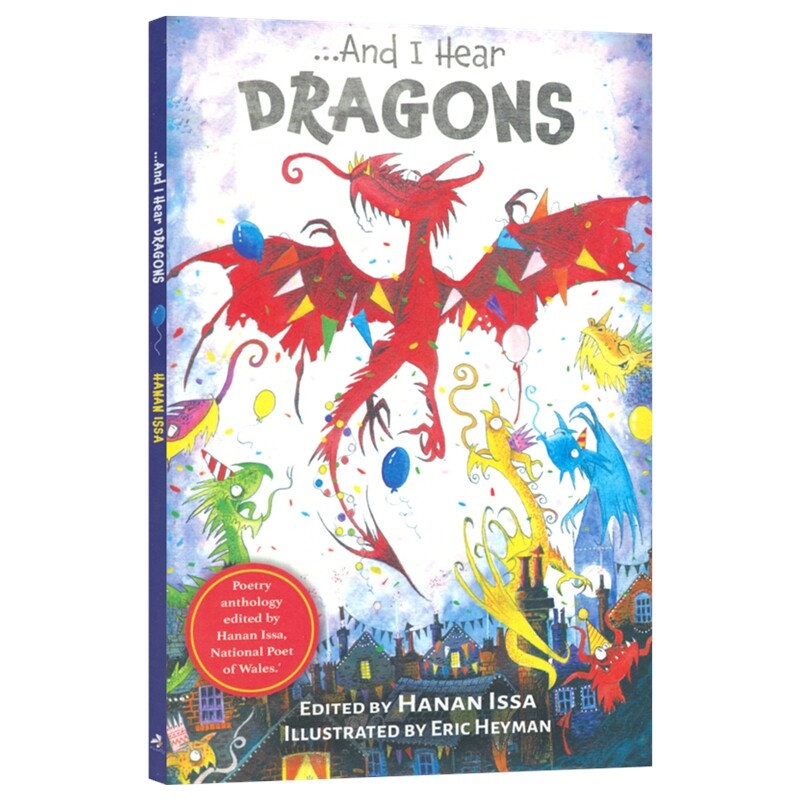【自营】And I Hear Dragons 我听见了龙 儿童文学诗歌 威尔士国家诗人哈南·伊萨精心策划 小学英语课外读物 英文原版进口图书
