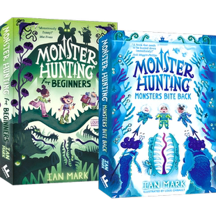 Monster Hunting 怪物狩猎3册 奇幻冒险故事 幽默爆笑 章节小说 青少年英语课外读物 英文原版进口儿童图书