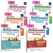 Book Training Speed 计算速度精度练习1 6年级 新加坡数学 Accuracy 进口 SAP Mathematics 数学练习册 英文原版 Learning