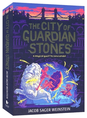 The City of Guardian Stones 守护石之城 青少年奇幻小说 章节书 英文原版进口儿童图书