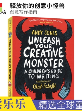Unleash Your Creative Monster A Children's Guide to Writing 释放你的创意小怪兽 儿童英语创意写作指南 英文原版进口图书