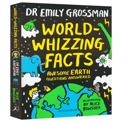 World-whizzing Facts  Awesome Earth Questions Answered 世界趣闻 关于地球的奇妙重要问题 少儿趣味科普 课外读物 英文原版