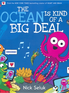 The Ocean is Kind of a Big Deal 海洋可不是闹着玩的 Scholastic  海洋知识科普绘本 漫画风格 故事幽默风趣 英文原版进口图书