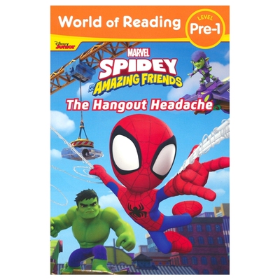 Marvel Spidey And His Amazing Friends The Hangout Headache  蜘蛛侠和他的神奇朋友 分级读物 Pre-1 英文原版进口儿童图书