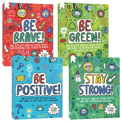 【自营】Mindful Kids Be Brave Positive Green Stay Strong 情绪管理练习活动 勇敢积极坚强环保 儿童心理治疗互动 英文原版进口