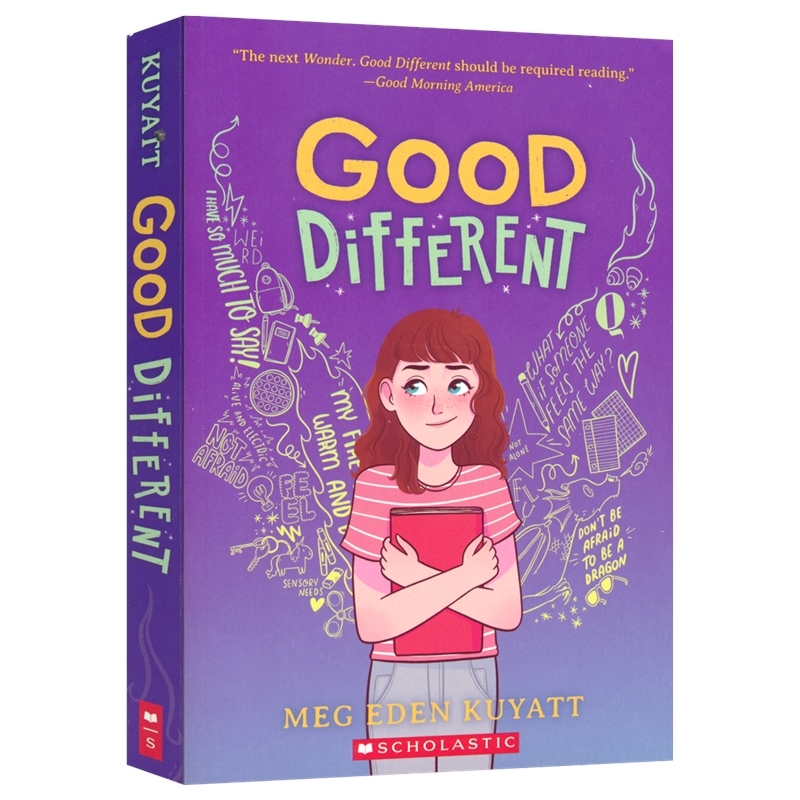 Good Different 中年级诗歌小说 自我发现 接纳自己的不同之处 自闭症女孩校园成长故事 青少年英语课外读物 英文原版进口儿童书籍
