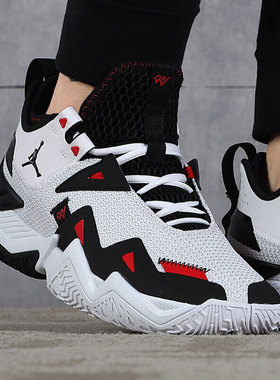 Nike耐克男鞋JORDAN威少3代简版篮球鞋实战缓震战靴CJ0781-101