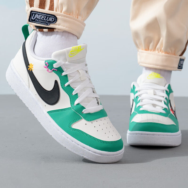 NIKE耐克女鞋大童休闲鞋户外运动鞋厚底缓震低帮板鞋HF5750-101,运动鞋new,板鞋,淘宝优惠券,粉丝福利购,淘宝优惠卷