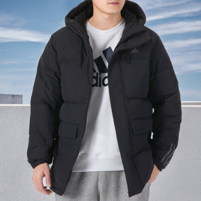 阿迪达斯羽绒服男款官方旗