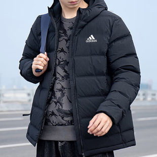Adidas阿迪达斯DUCK DOWN男女装保暖运动休闲宽松羽绒服JX1808