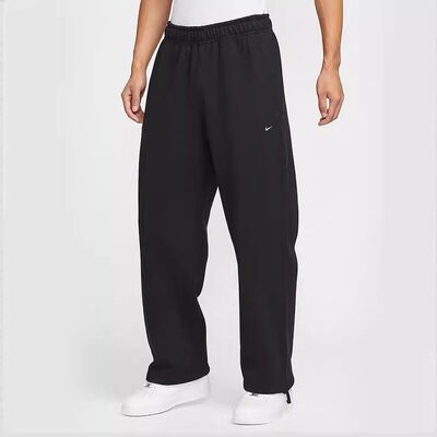NIKE耐克男裤黑色卫宽松休
