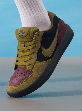 NIKE耐克男鞋板鞋休闲鞋SB FORCE58复古轻便训练运动鞋DV5477-008