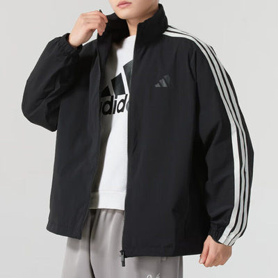 阿迪达斯外套男装运动服梭
