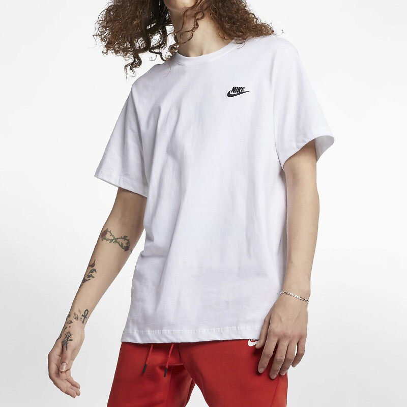 耐克男装2021夏季新款短袖圆领