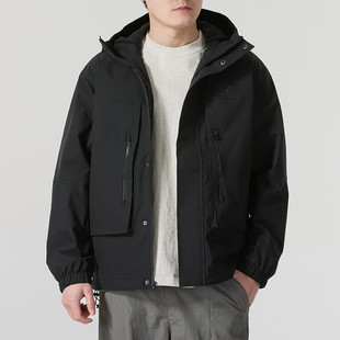 NEW BALANCE男女装情侣外套连帽运动服加绒保暖户外夹克AMJ51322